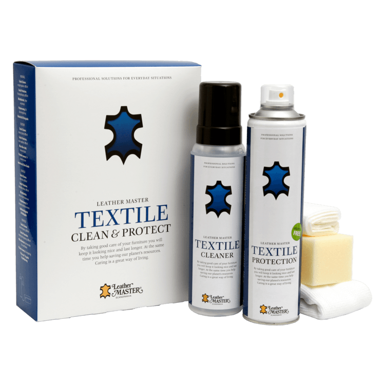 Leather Master Textile clean and protect kit Skjetne Design
