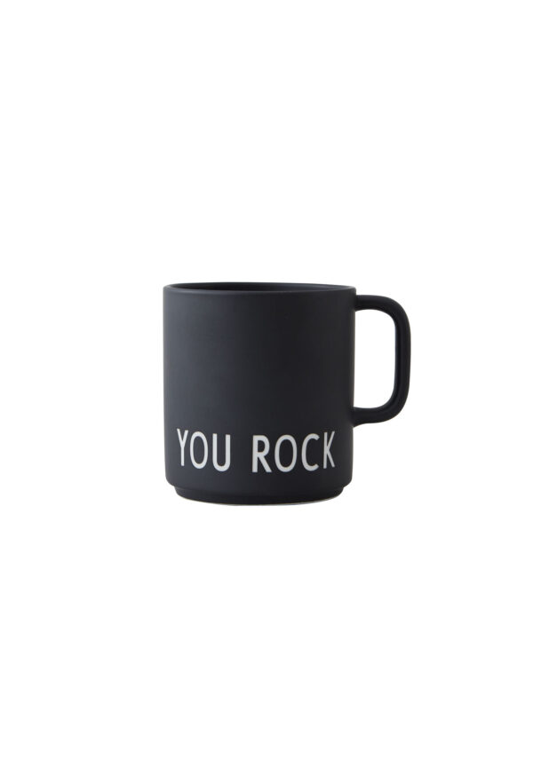 Favourite cup with handle - You rock