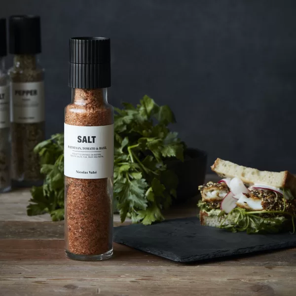 Salt - Parmesan, Tomato og Basil