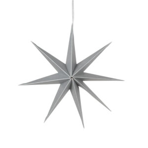 Deco star Ø50 - Silver