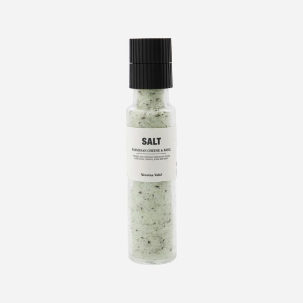Salt med parmesan og basilikum